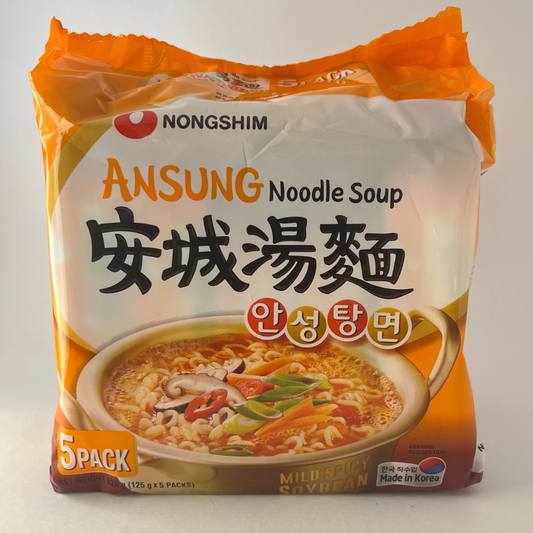 농심 안성탕면 멀티(NS Ansungtangmyeon 125g*5)[MULTI]