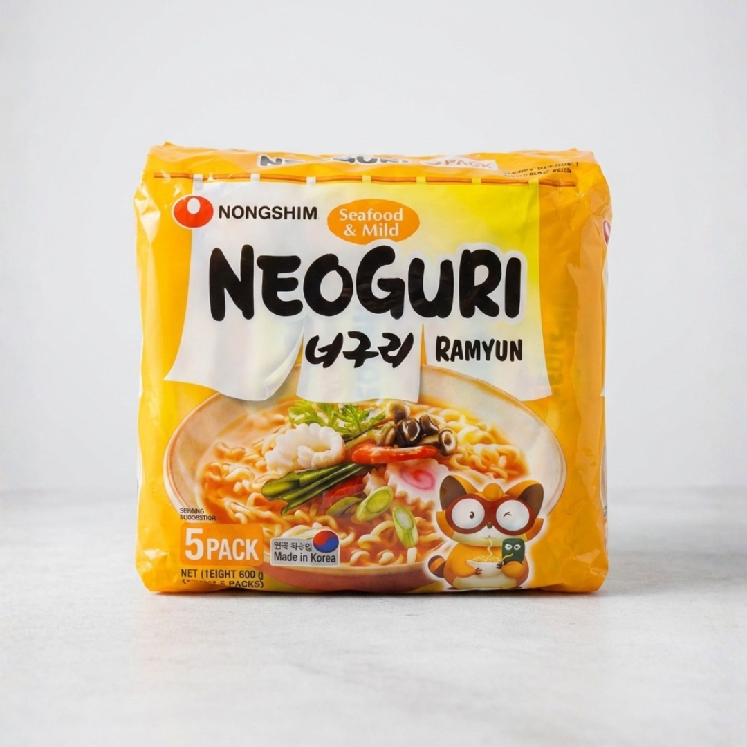 농심 너구리(순한맛) 멀티(NS Neoguri(mild) 120g*5)[MULTI]