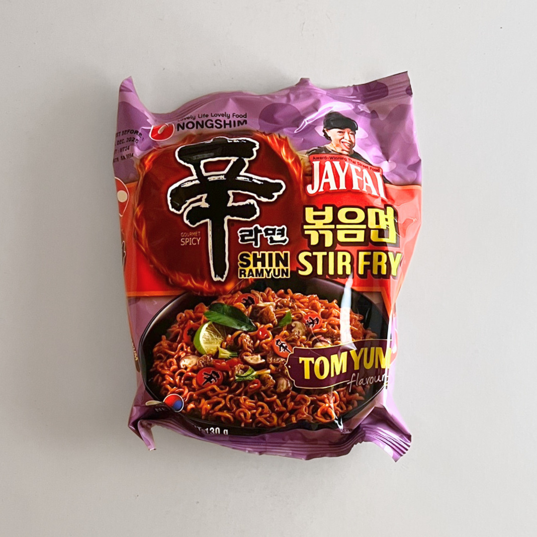 농심 신라면 볶음면 톰양(NS SHIN RAMYUN STIR FRY TOMYUM 130G)[SINGLE]