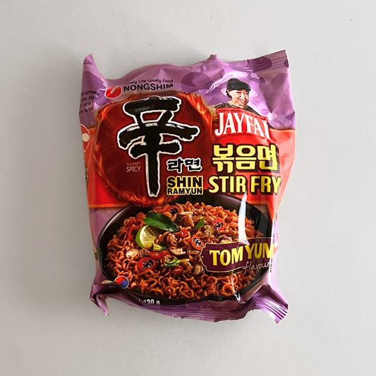 농심 신라면 볶음면 톰양(NS SHIN RAMYUN STIR FRY TOMYUM 130G)[SINGLE]