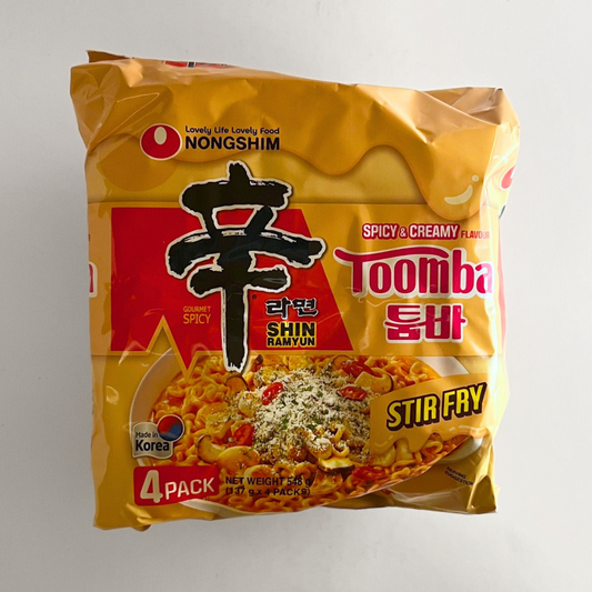 농심 신라면 볶음면 툼바 멀티(NS SHIN RAMYUN STIR FRY TOOMBA 137G*4)[MULTI]