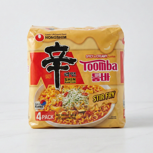 농심 신라면 볶음면 툼바 멀티(NS SHIN RAMYUN STIR FRY TOOMBA 137G*4)[MULTI]