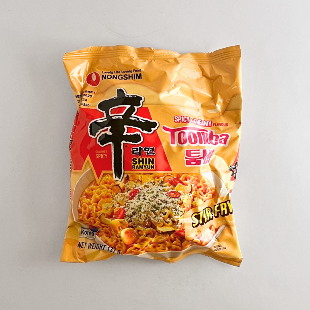 농심 신라면 볶음면 툼바(NS SHIN RAMYUN STIR FRY TOOMBA 137G)[SINGLE]