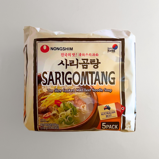농심 사리곰탕면 멀티(NS Sarigomtang 110g*5)[MULTI]