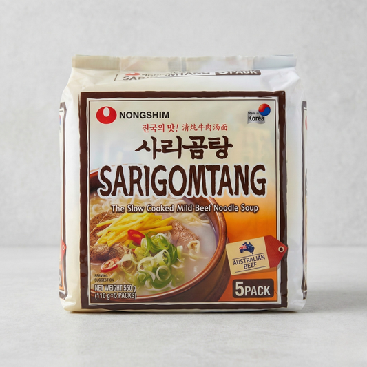 농심 사리곰탕면 멀티(NS Sarigomtang 110g*5)[MULTI]