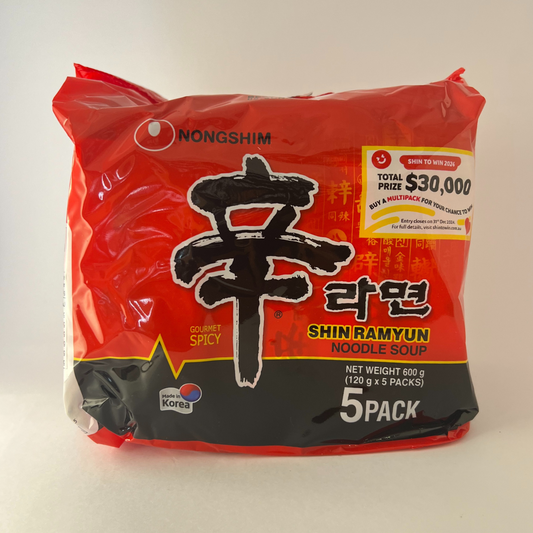 농심 신라면 멀티(NS Shin Ramen 120g*5)[MULTI]