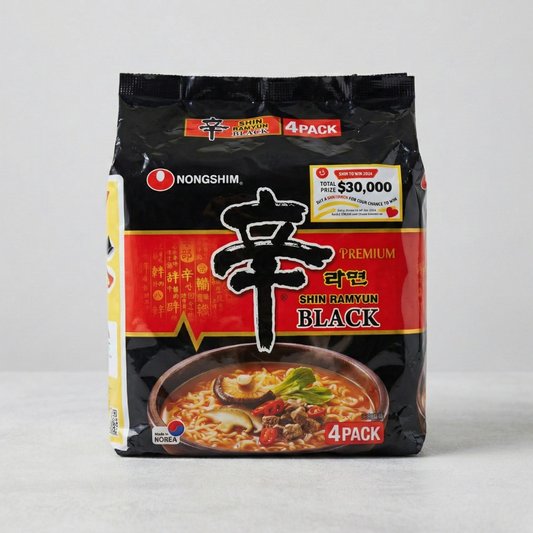 농심 신라면 블랙 멀티(NS Shin Ramen Black 130g*4)[MULTI]