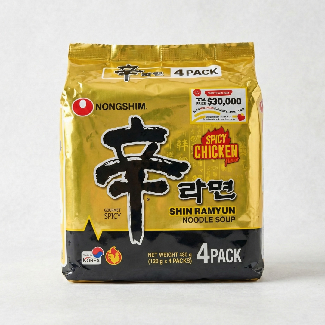 농심 신라면 치킨멀티(NS 辣子鸡辛拉面 120g*4)[MULTI]
