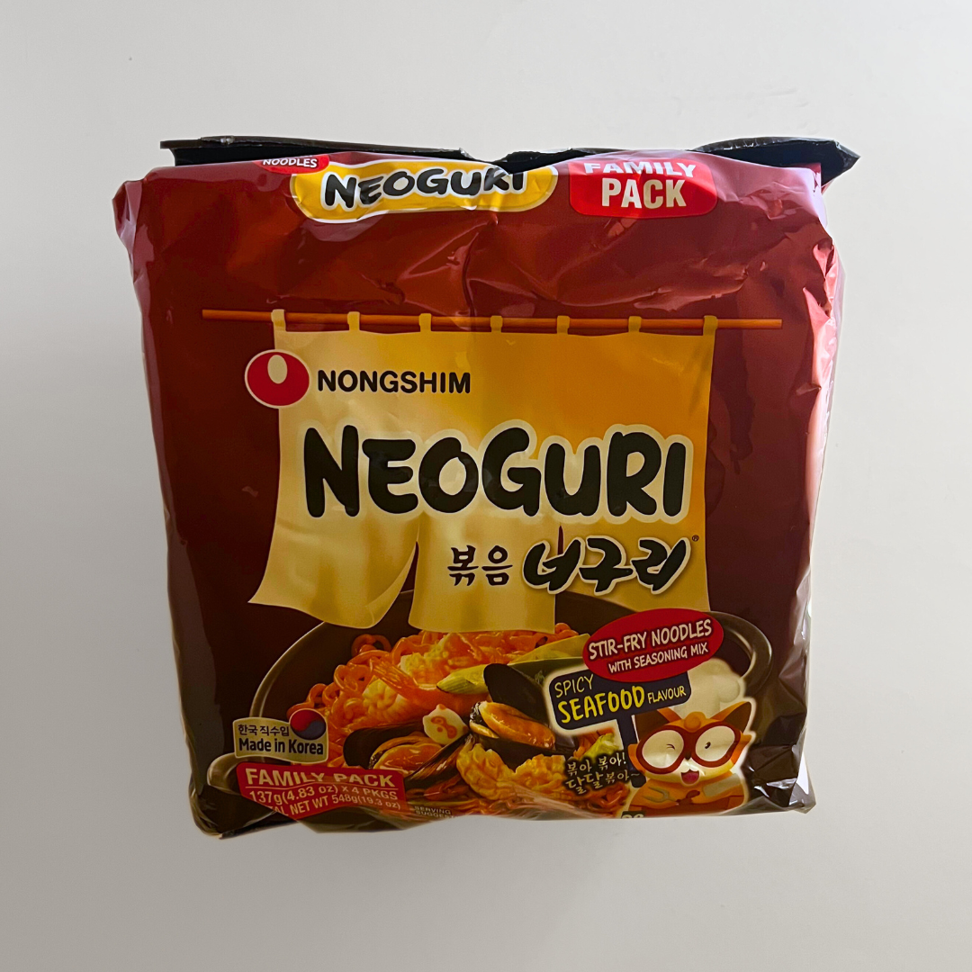 농심 볶음너구리 멀티(NS Stir fried Noodles(spicy seafood) 137g*4)[MULTI]