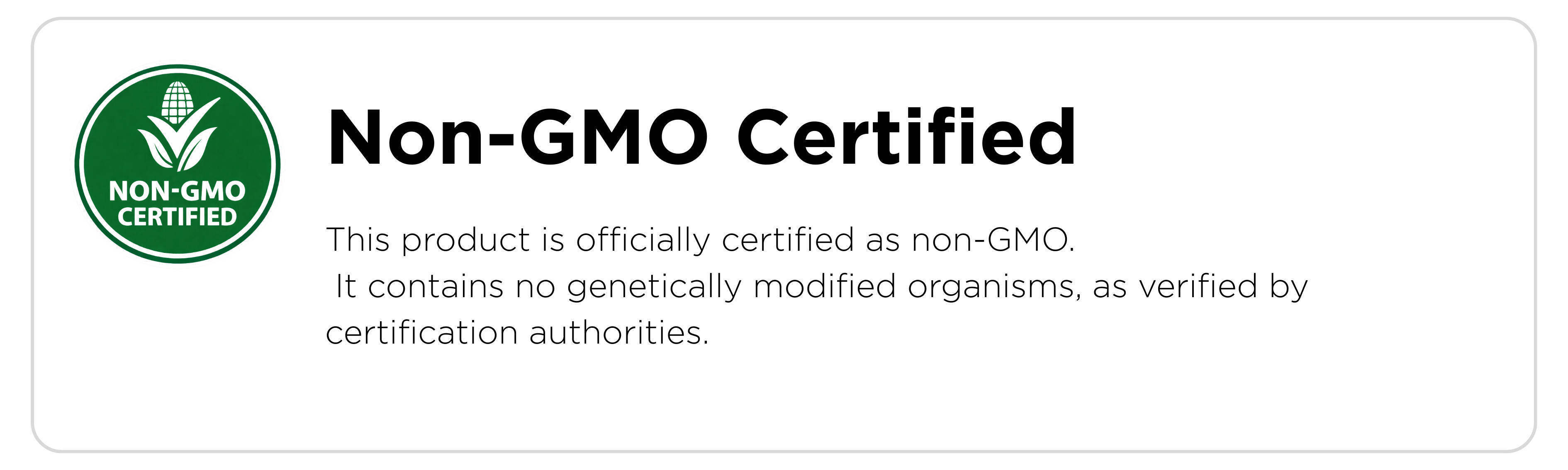 NonGMO information
