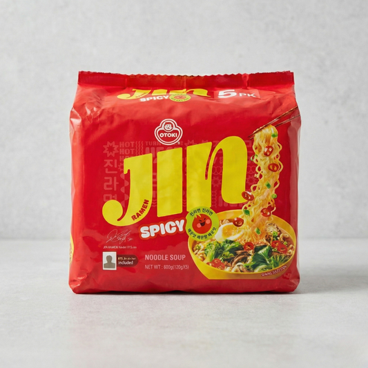 오뚜기 진라면(매운맛) 멀티(OTG Jin Ramen(Spicy) 120g*5)[MULTI]