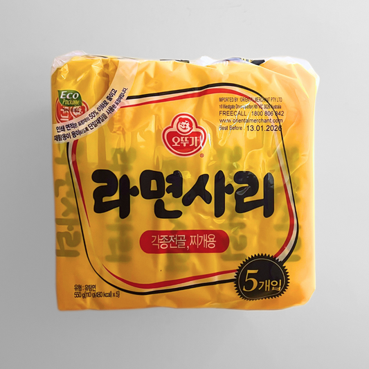 오뚜기 라면사리 멀티(OTG Sari Ramen(Only Noodles) 110g*5)[MULTI]