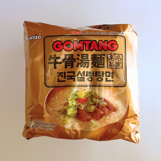 팔도 진국설렁탕면 멀티(PD Gomtang Ramen 102g*5)[MULTI]