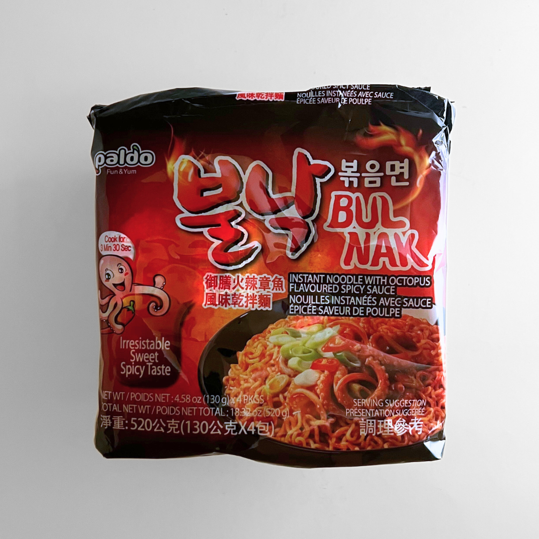 팔도 불낙볶음면 멀티(PD Hot Octopus Ramen 130g*4)[MULTI]