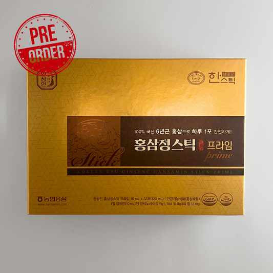 [Pre Order] 한삼인 홍삼정스틱 프라임 10ml*32(HSI Red Ginseng Stick PRIME 10ml*32)