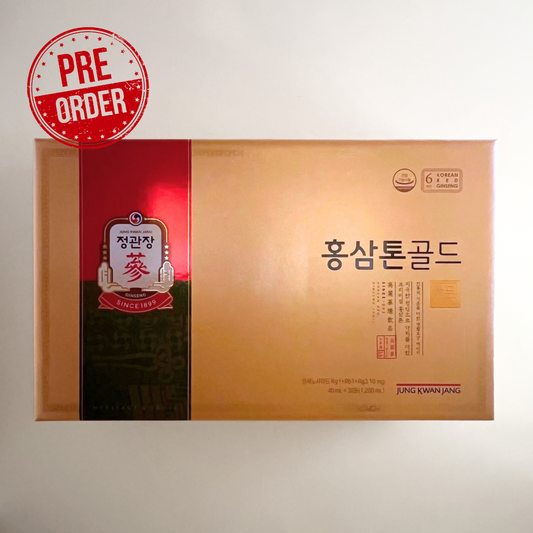 [Pre Order] 정관장 홍삼톤 골드 40ml*30(KGC Korean Red Ginseng Tonic Gold 40ml*30)