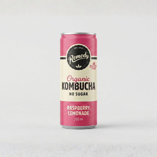 RASBERRY LEMONADE 250ML(REMEDY ORGANIC KOMBUCHA)