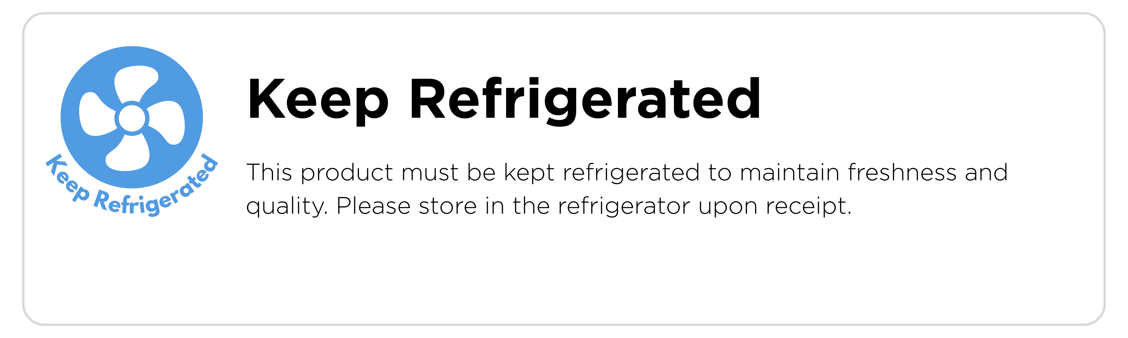 Refrigerated information