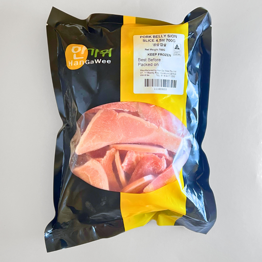 냉오겹살(S/On) 4.5mm 700g(Pork Belly(Skin On) 4.5mm 700g)
