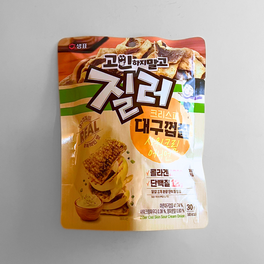 샘표 질러 대구껍질 사워크림 양파(SP Cod Skin Sour cream Onion 30G)
