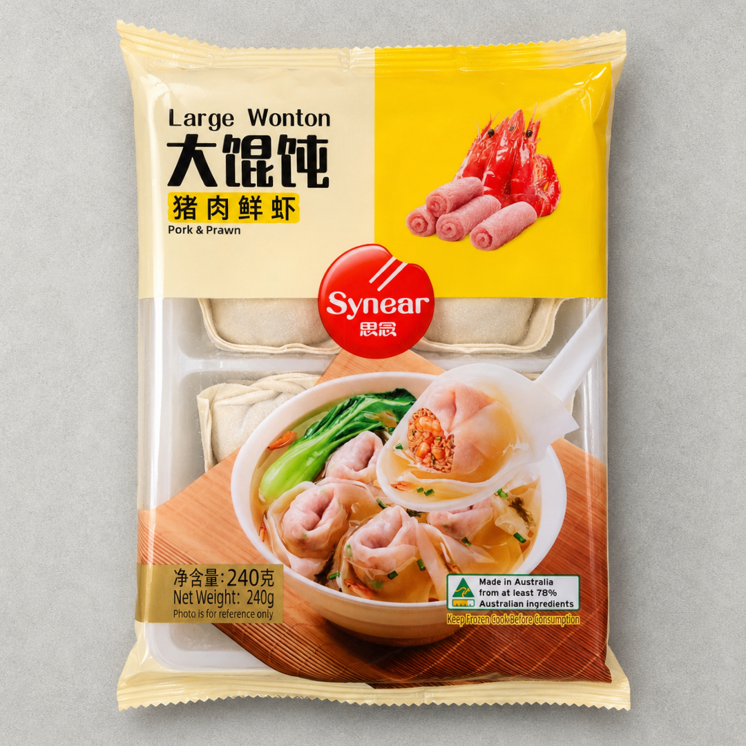SYNEAR 완탕 돼지고기,새우 240G(SYNEAR LARGE WONTON PORK&PRAWN)