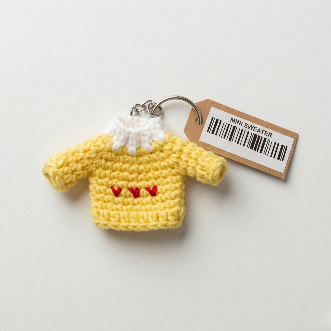 수피아 키링 미니스웨터(Sufia Key RIng - 迷你毛衣)